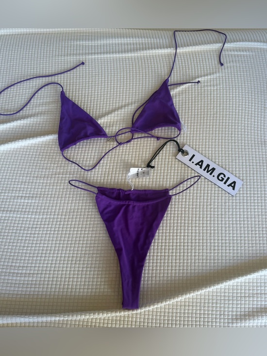 I.AM.GIA Other - I.AM.GIA purple Bambi bikini set size small brand new with tags